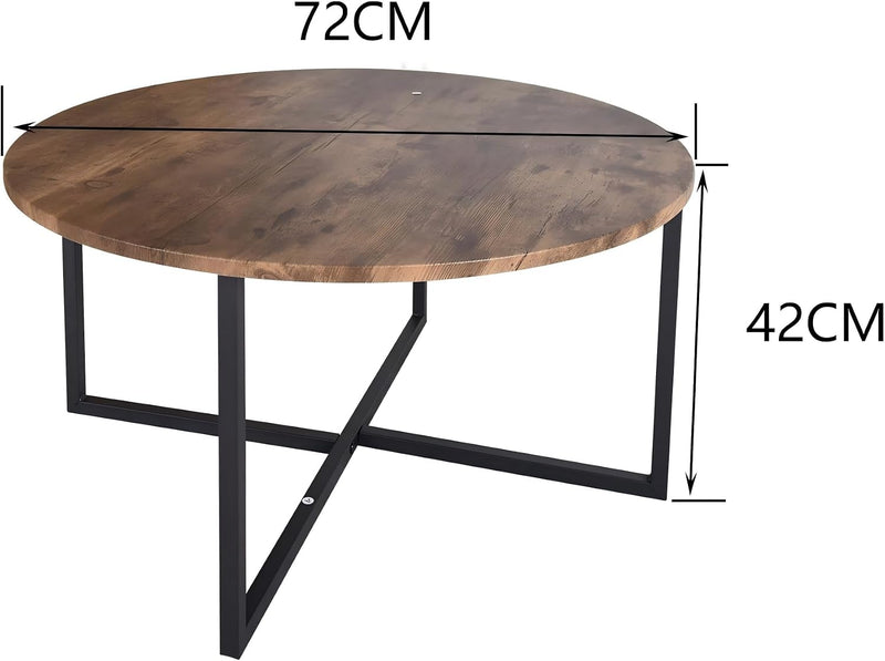 Round Coffee Table Tables for Living Room Tea