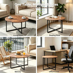 Round Coffee Table Tables for Living Room Tea