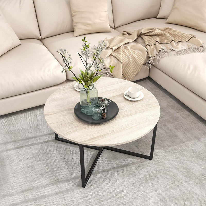 Round Coffee Table Tables for Living Room Tea
