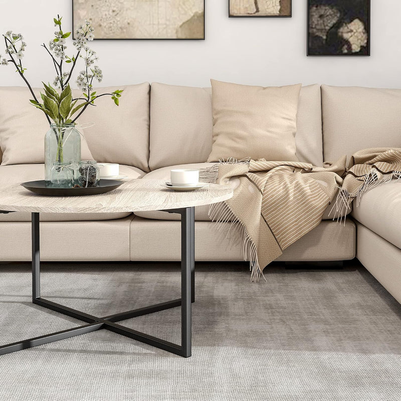 Round Coffee Table Tables for Living Room Tea
