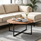 Round Coffee Table Tables for Living Room Tea