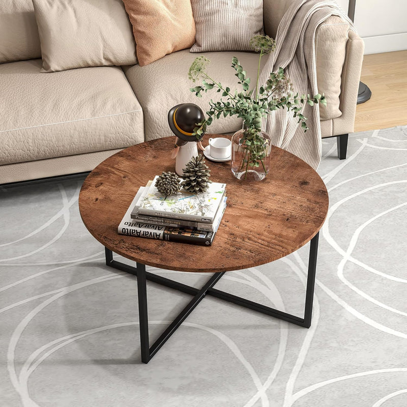 Round Coffee Table Tables for Living Room Tea