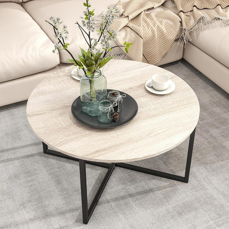 Round Coffee Table Tables for Living Room Tea