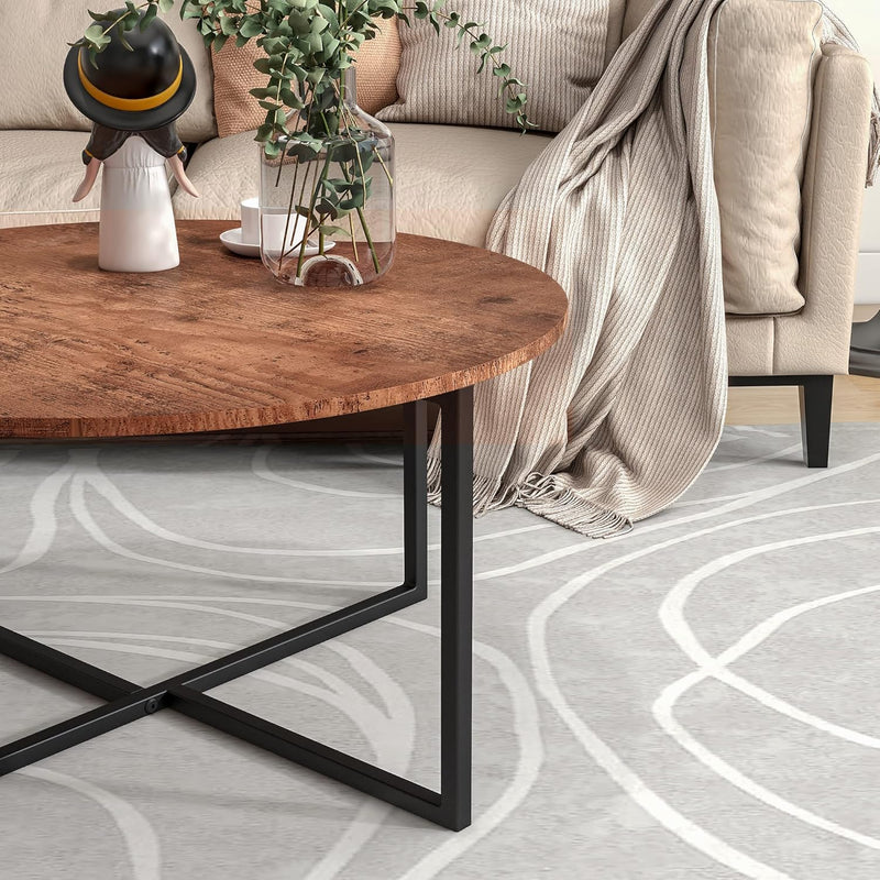 Round Coffee Table Tables for Living Room Tea