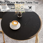 Round Coffee Tables End Table Nesting Side (Set of 2)