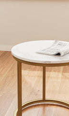Round Coffee Tables (Set of 2)