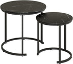 Round Coffee Tables (Set of 2)
