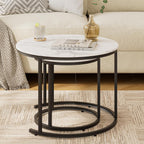 Round Coffee Tables (Set of 2)