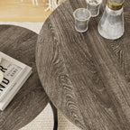 Round Coffee Tables (Set of 2)