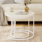 Round Coffee Tables (Set of 2)