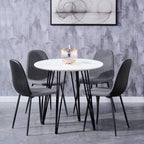 Round Dining Table 80CM Small Retro Lounge Little