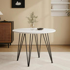 Round Dining Table 80CM Small Retro Lounge Little