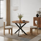 Round Dining Table 80CM Space-Saving Wooden Kitchen