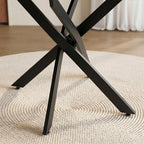 Round Dining Table 80CM Space-Saving Wooden Kitchen