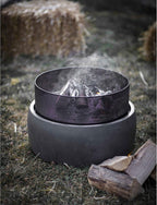 Round Fire Pit Garden