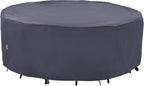Round Garden Furniture Cover Waterproof