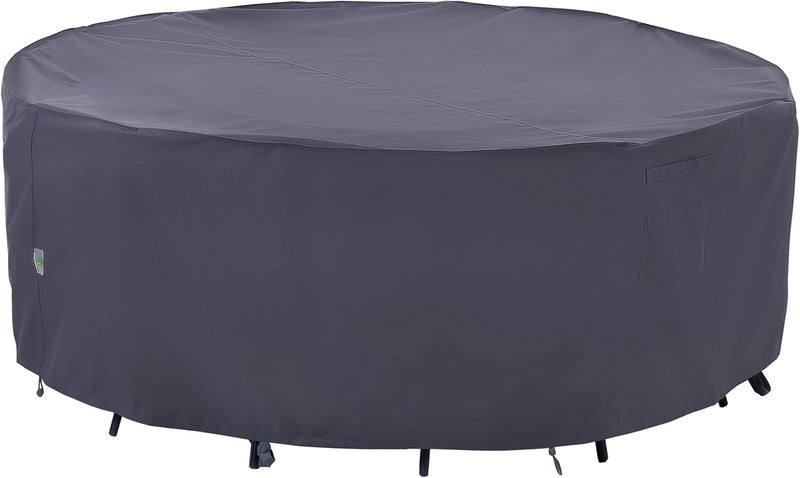 Round Garden Furniture Cover Waterproof