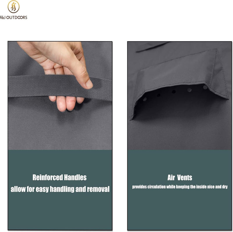 Round Garden Furniture Cover Waterproof