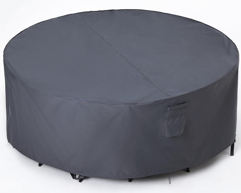 Round Garden Furniture Cover Waterproof