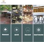 Round Garden Furniture Cover Waterproof