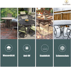 Round Garden Furniture Cover Waterproof