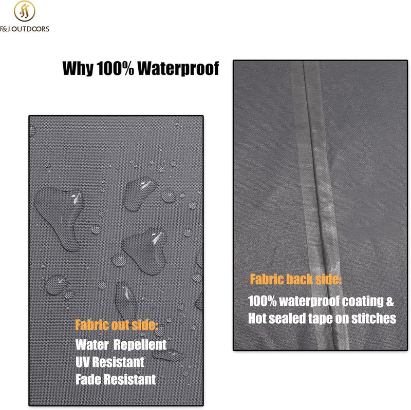 Round Garden Furniture Cover Waterproof