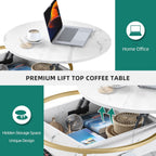 Round Lift Top Coffee Table Tables for Living