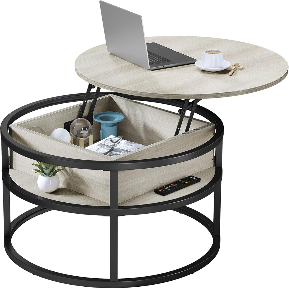 Round Lift Top Coffee Table Tables for Living