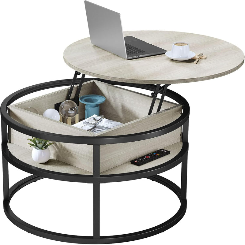 Round Lift Top Coffee Table Tables for Living