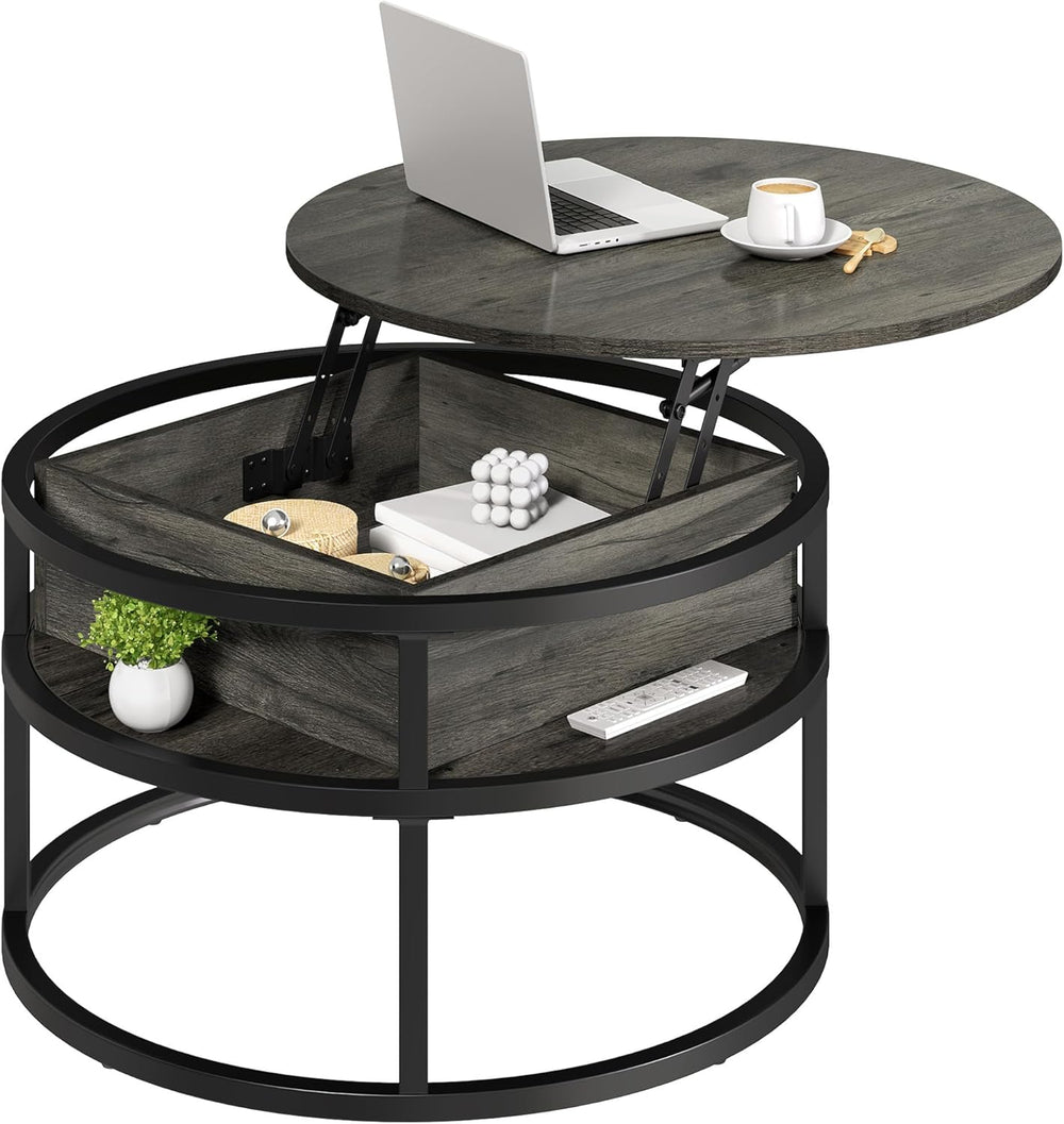 Round Lift Top Coffee Table Tables for Living