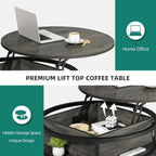 Round Lift Top Coffee Table Tables for Living