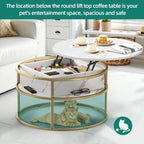 Round Lift Top Coffee Table Tables for Living