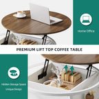 Round Lift Top Coffee Table Tables for Living