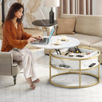 Round Lift Top Coffee Table Tables for Living