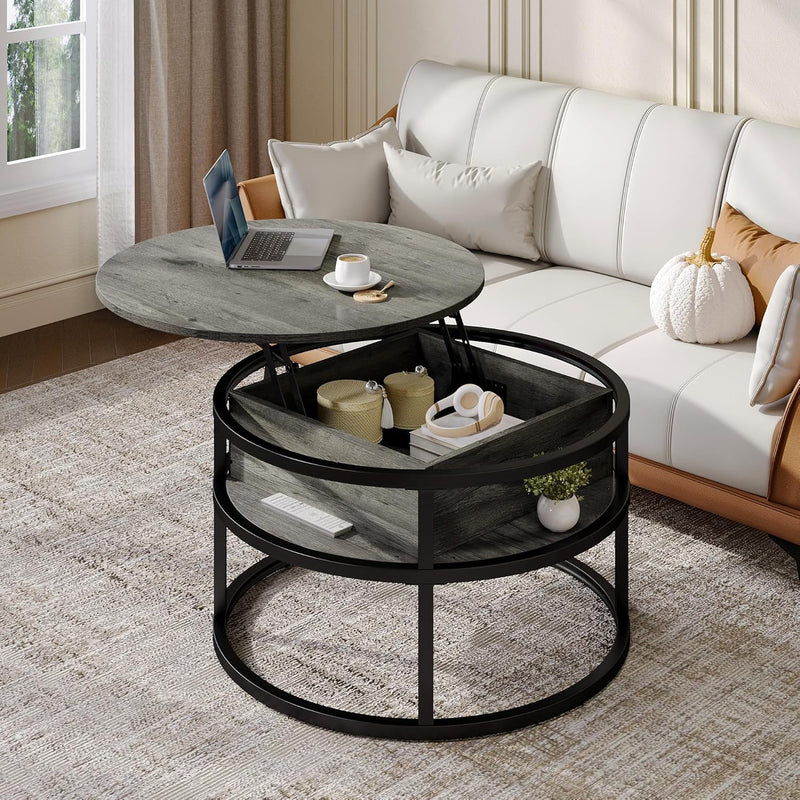 Round Lift Top Coffee Table Tables for Living