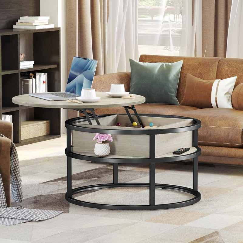 Round Lift Top Coffee Table Tables for Living