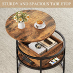 Round Lift Top Coffee Table Tables for Living