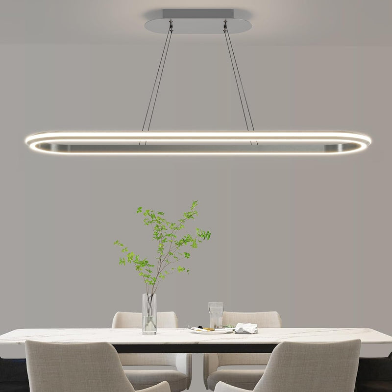 Round Pendant Light Brightness Adjustable 10%-100% 3000K (3Pack)