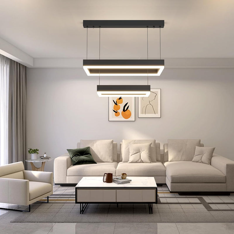 Round Pendant Light Brightness Adjustable 10%-100% 3000K (3Pack)