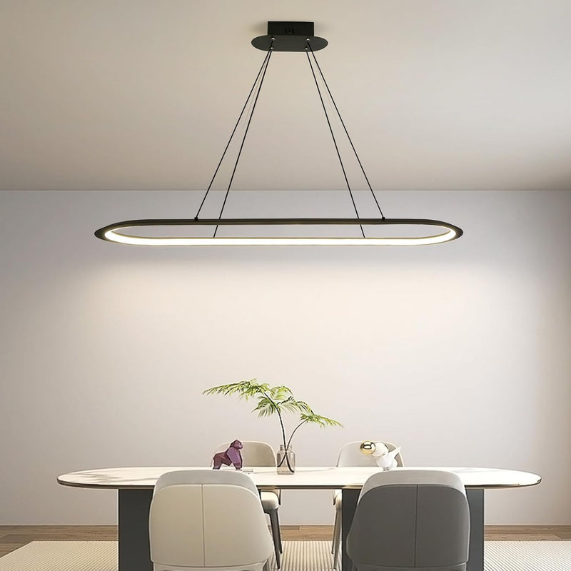 Round Pendant Light Brightness Adjustable 10%-100% 3000K (3Pack)