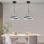 Round Pendant Light Brightness Adjustable 10%-100% 3000K (3Pack)
