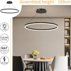 Round Pendant Light Brightness Adjustable 10%-100% 3000K (3Pack)