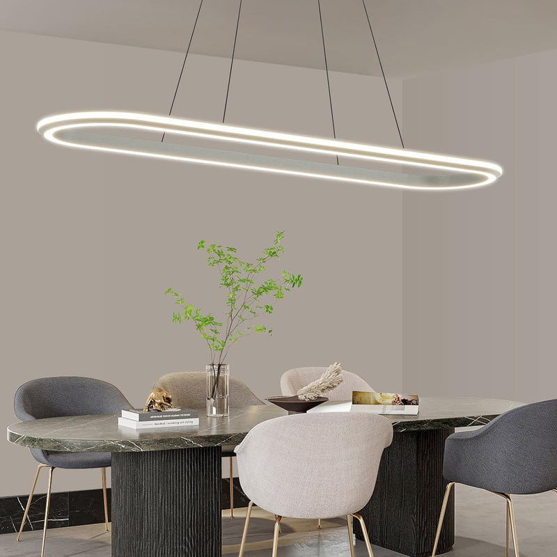 Round Pendant Light Brightness Adjustable 10%-100% 3000K (3Pack)