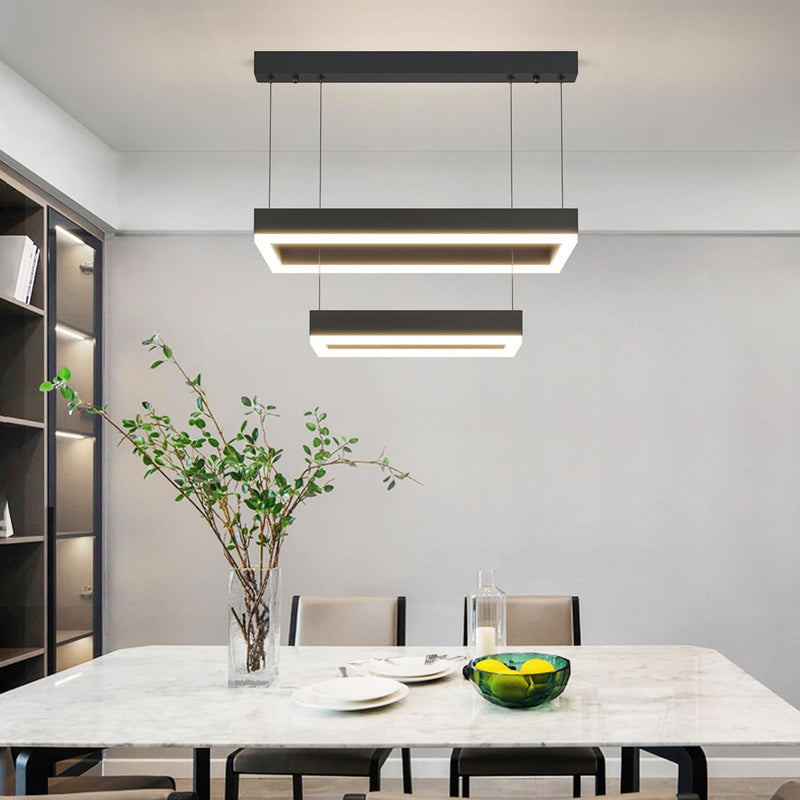 Round Pendant Light Brightness Adjustable 10%-100% 3000K (3Pack)