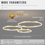 Round Pendant Light Dimmable Breakfast Island Lighting