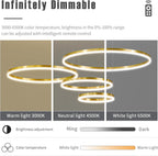 Round Pendant Light Dimmable Breakfast Island Lighting