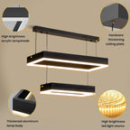 Round Pendant Light Dimmable Breakfast Island Lighting