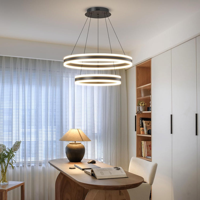 Round Pendant Light Dimmable Breakfast Island Lighting