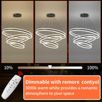 Round Pendant Light Dimmable Breakfast Island Lighting