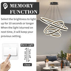 Round Pendant Light Dimmable Breakfast Island Lighting